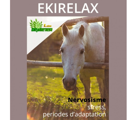 Anti-stress, nervosisme et peur chez le cheval, Ekirelax | Labo-demeter.com